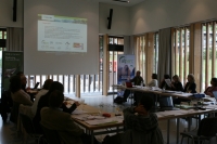 Die Partner des Projekts greenAlps diskutieren erste Ergbnisse