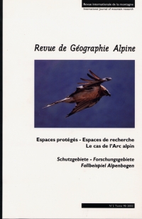 Zeitschrift der alpinen Geographie