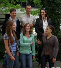 Les 6 jeunes participants français du projet YAD