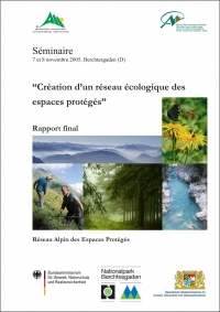 Final report - Seminar "Creation of an ecological network of protected areas"