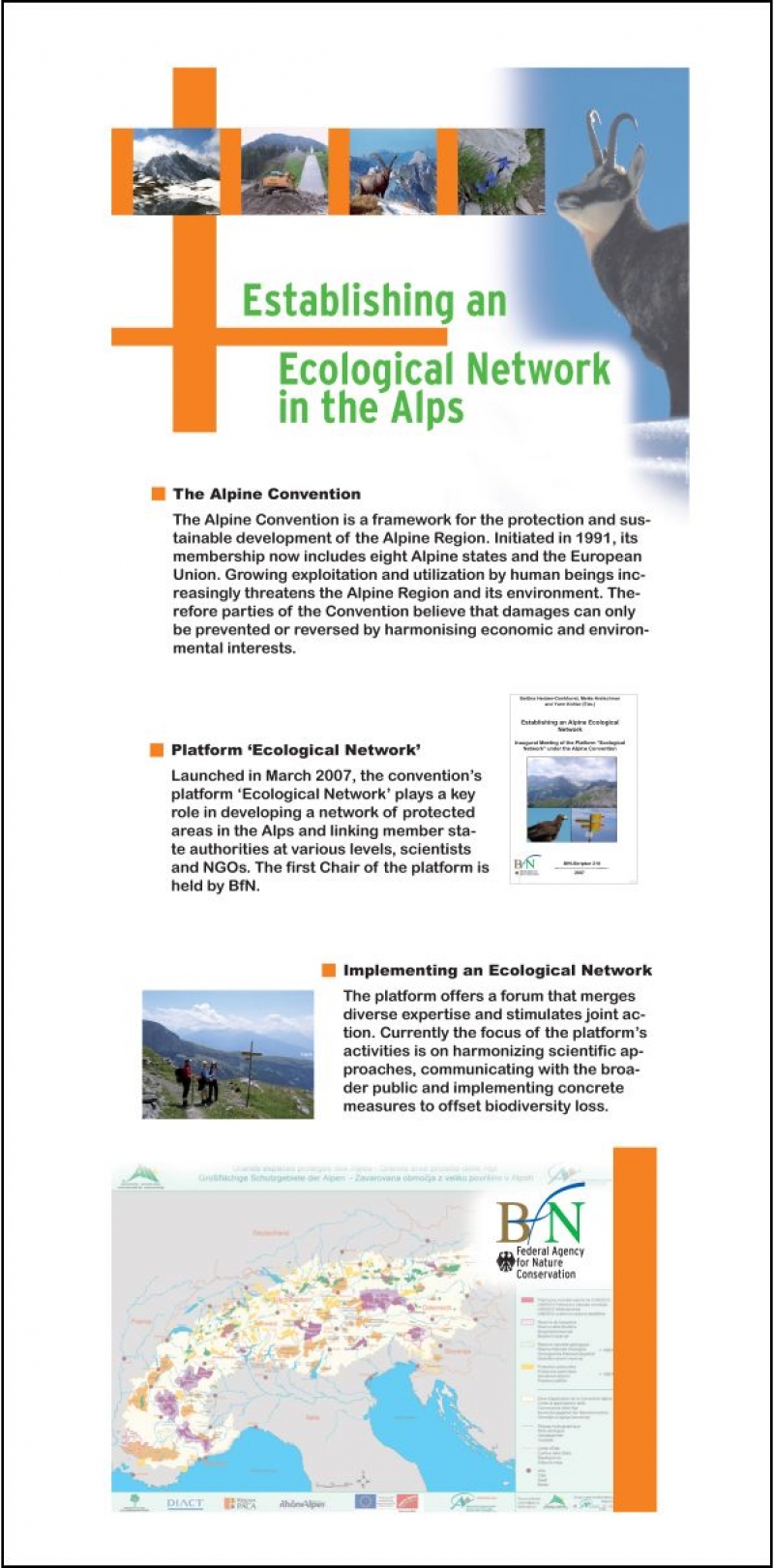 Poster - Activities of the Platform Ecological networks